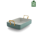 GreenPan Padova Smokey Blue PFAS Free Roasting Pan
