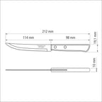 Tramontina Churrasco Steak Knife Traditional 6 Piece Set 11cm image 2