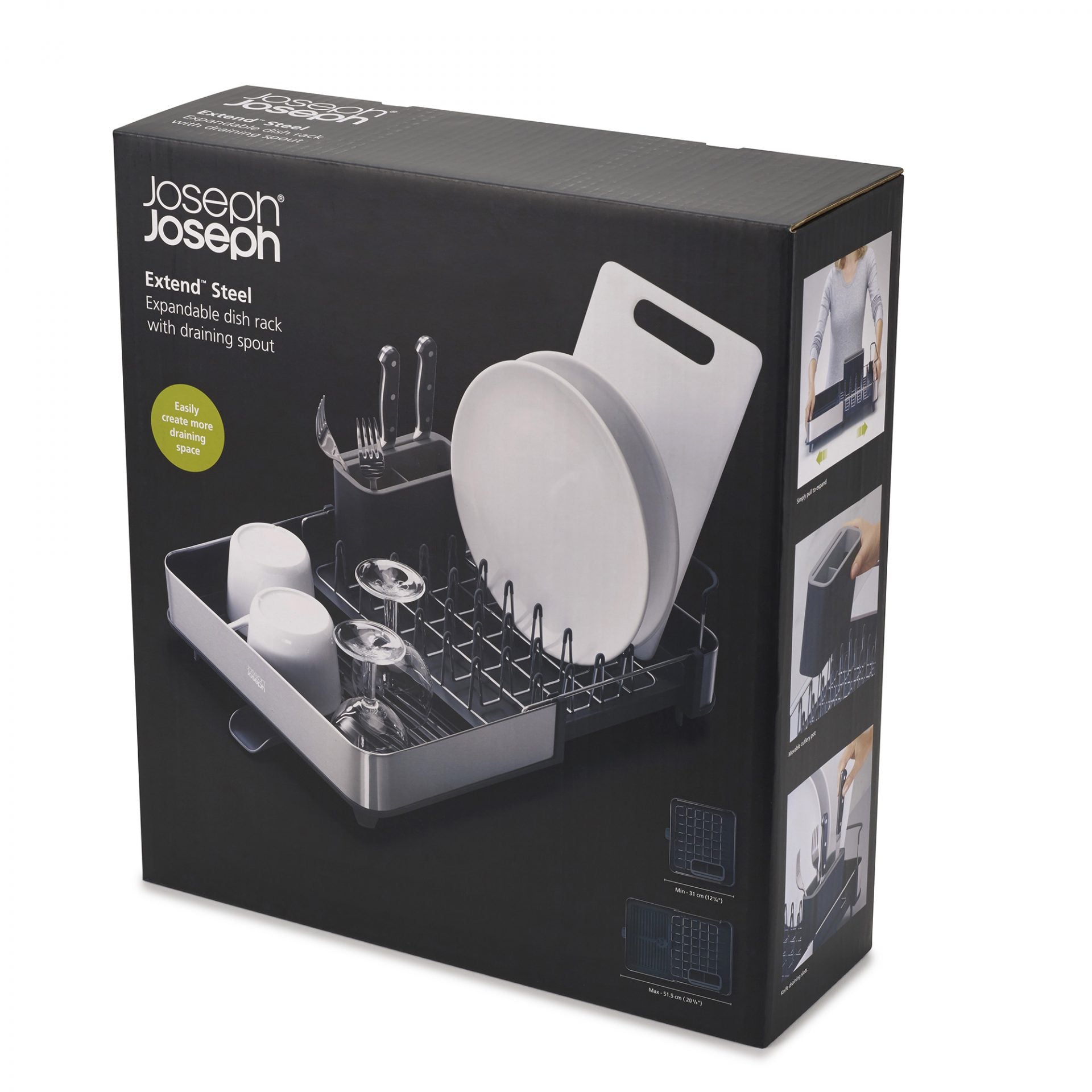 Joseph Joseph Extend Steel Dish Rack image 3