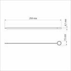 Tramontina Churrasco Skewer 20cm 6 Piece Set image 2