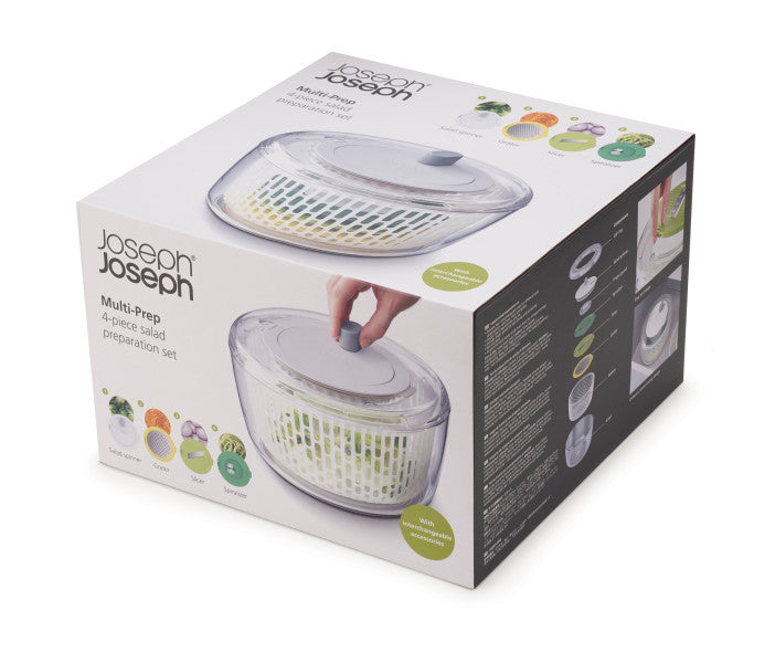 Joseph Joseph Multi-Prep 4-Piece Salad Preparation Set - Multicolour image 1