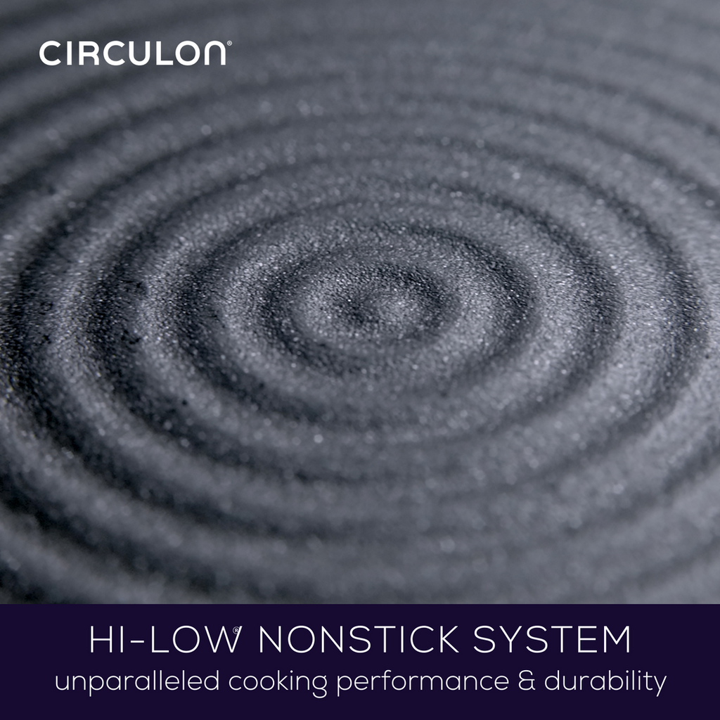 Circulon Style Nonstick Induction Skillet Triple Pack 21/25/28cm image 6