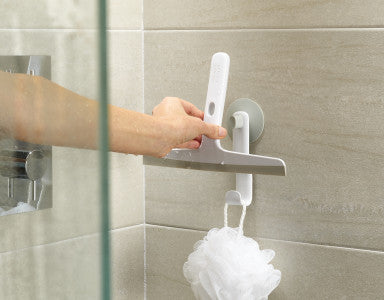 Joseph Joseph EasyStore Slimline Squeegee with Storage Hook - Grey image 3
