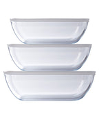 O cuisine 6 Piece Storage Set (3 Dishes + 3 Lids) image 1