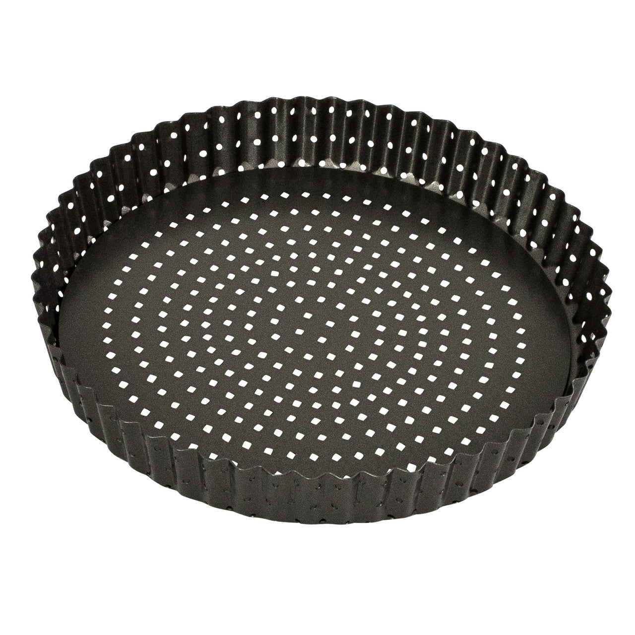 Bakemaster Perfect Crust Loose Base Quiche Pan 25? x 3.5cm - Non-stick image 0