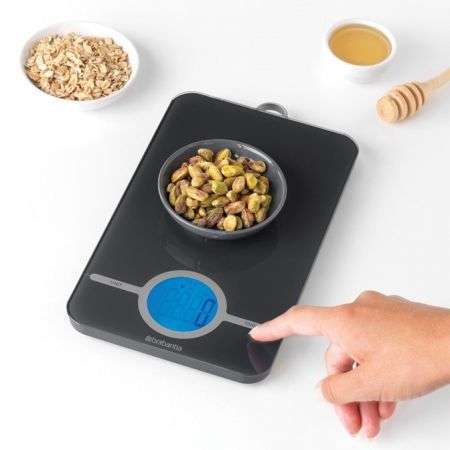 Brabantia Kitchen Scales Tasty+ - Dark Grey image 1