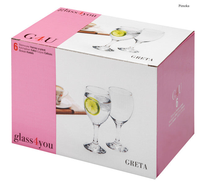 Pasabahce Glass4You Wine 340ml - Set 6 image 1