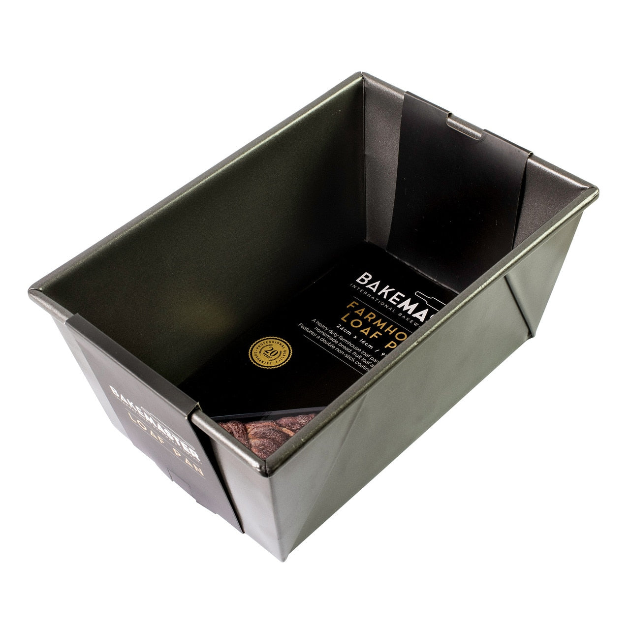 Bakemaster Farmhouse Loaf Pan, 24 X 16 X 12Cm - Non-Stick image 1