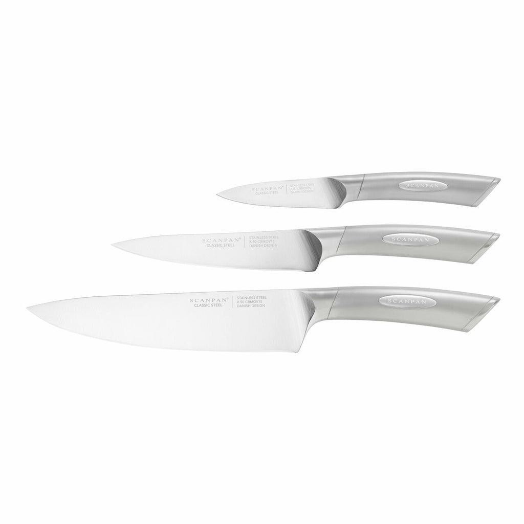 Scanpan Classic Steel 3 Piece Chef Set image 0