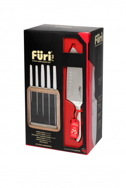 Furi Pro Vault Knife Block Set 6 Piece image 1