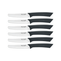 Scanpan Spectrum Steak Knife 6 Piece Set 10cm - Black image 0