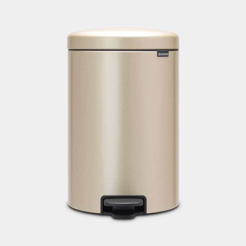 Brabantia Newicon Pedal Bin 20 Litre - Metallic Gold image 0