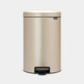 Brabantia Newicon Pedal Bin 20 Litre - Metallic Gold image 0