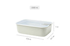 Easyclip Storage 1500ml Nordic White image 1