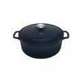 Chasseur Round French Oven Liquorice Blue image 0
