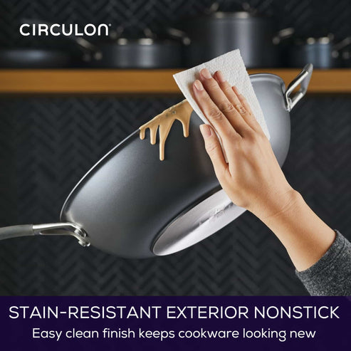 Circulon ScratchDefense A1 Nonstick Induction Nonstick Induction Open Stirfry 34cm image 5