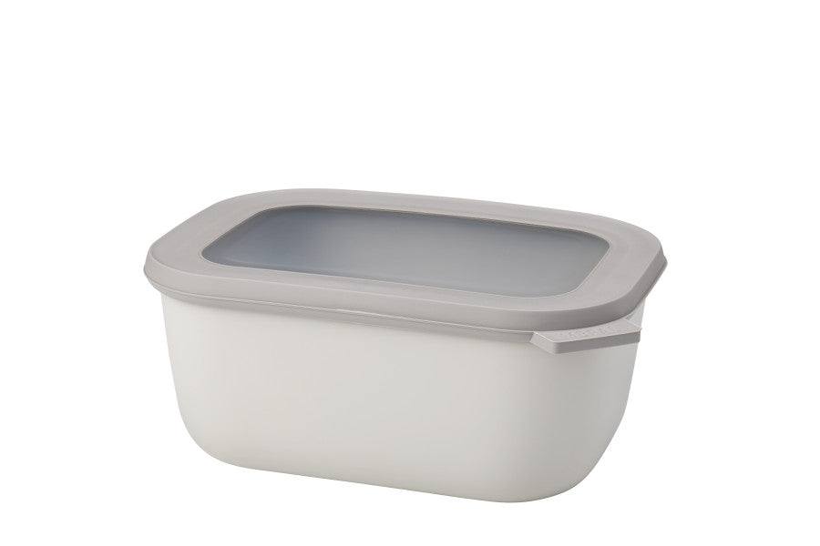 Cirqula Rectangle 1500ml Nordic White image 0