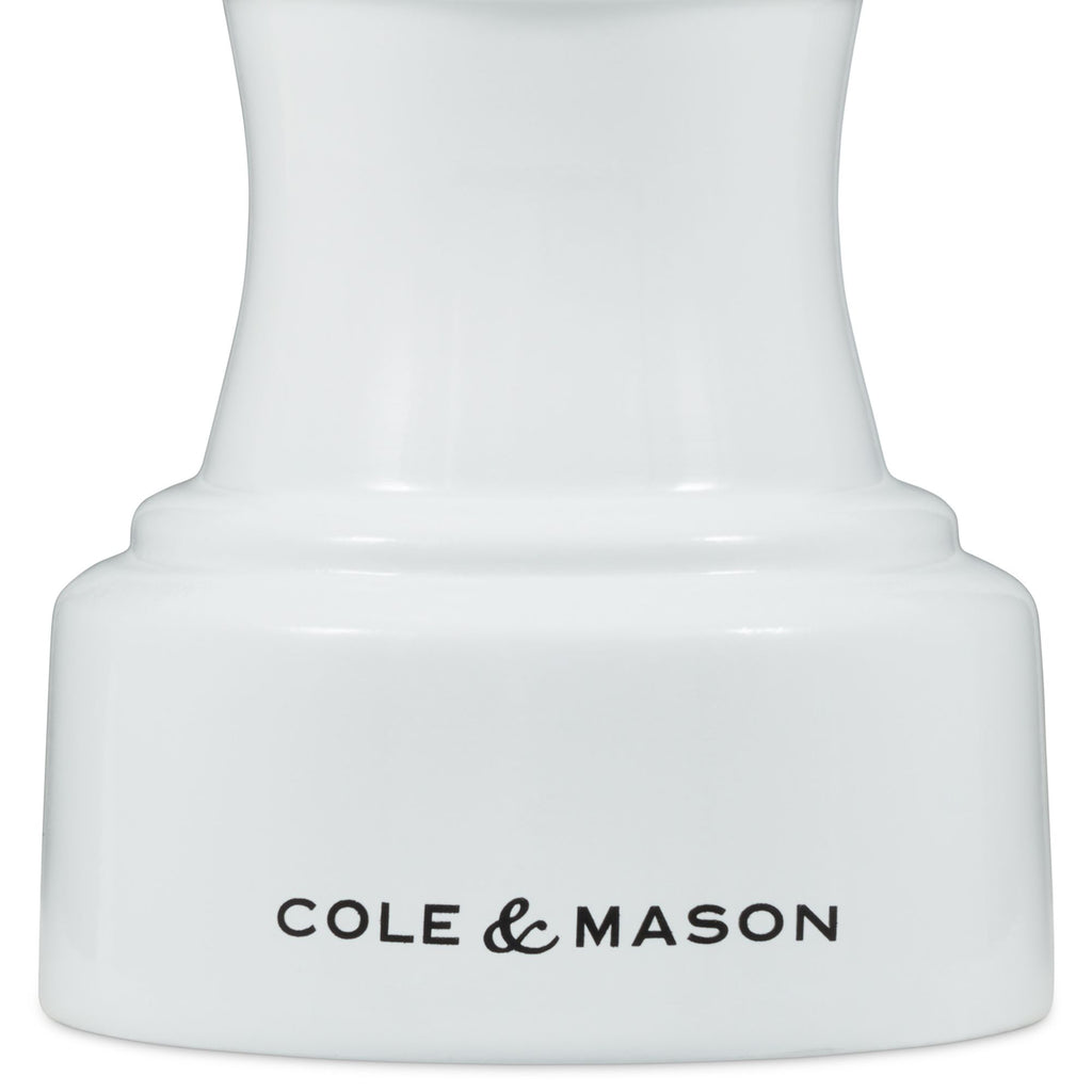 Cole & Mason Hoxton White Gloss Salt Mill 104mm image 4