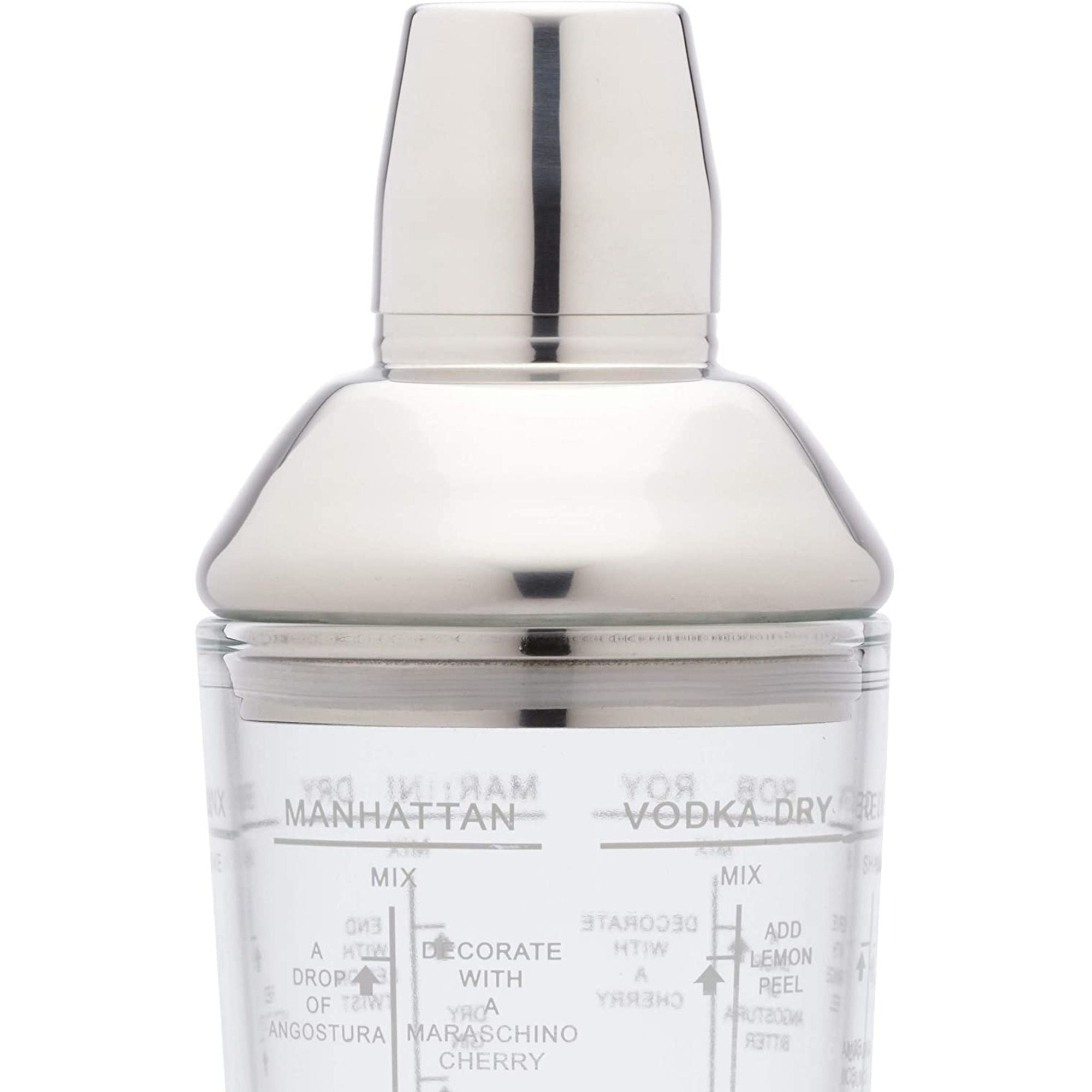 BarCraft 700ml Glass Boston Cocktail Shaker image 1