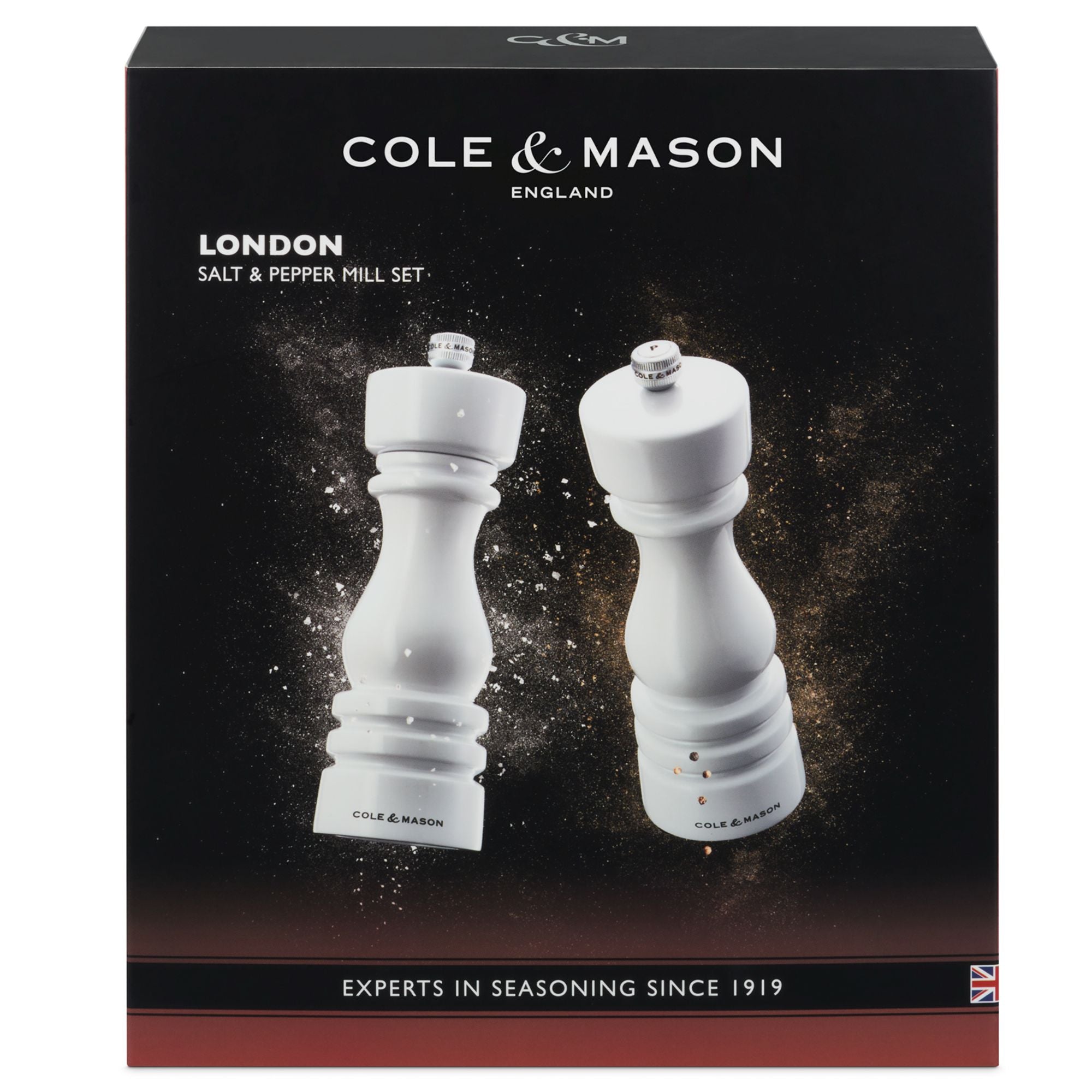 Cole & Mason London Mills White Gloss Gift Set - 18cm image 3