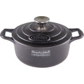La Cuisine Round Casserole 20cm Black image 0