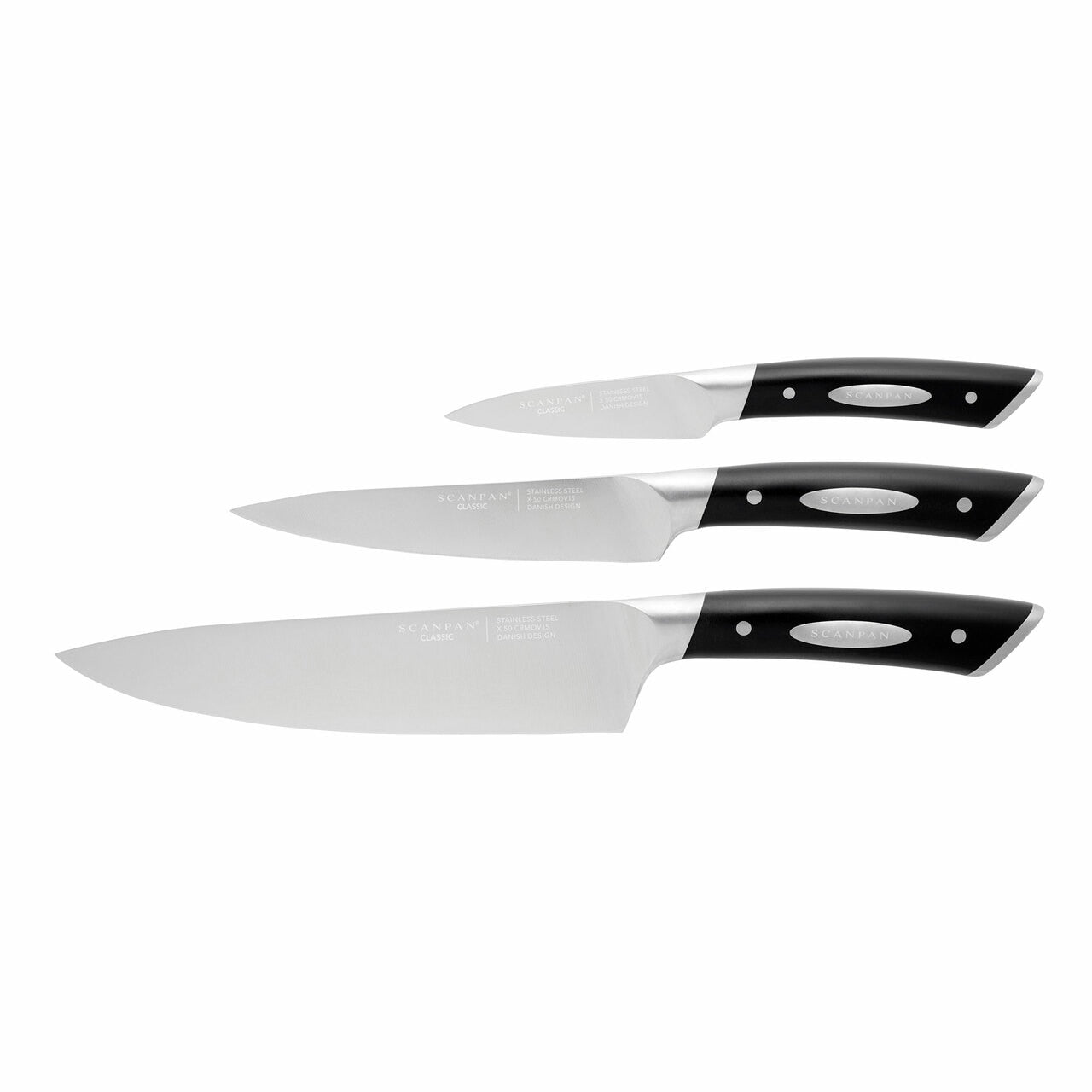 Scanpan Classic 4 Piece Knife Block Set image 1