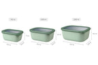 Cirqula Rectangle Large Set 3-Piece Nordic Sage image 2