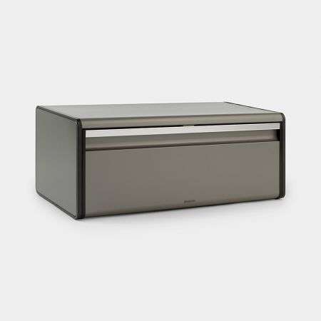 Brabantia Fall Front Bread Bin Platinum image 1