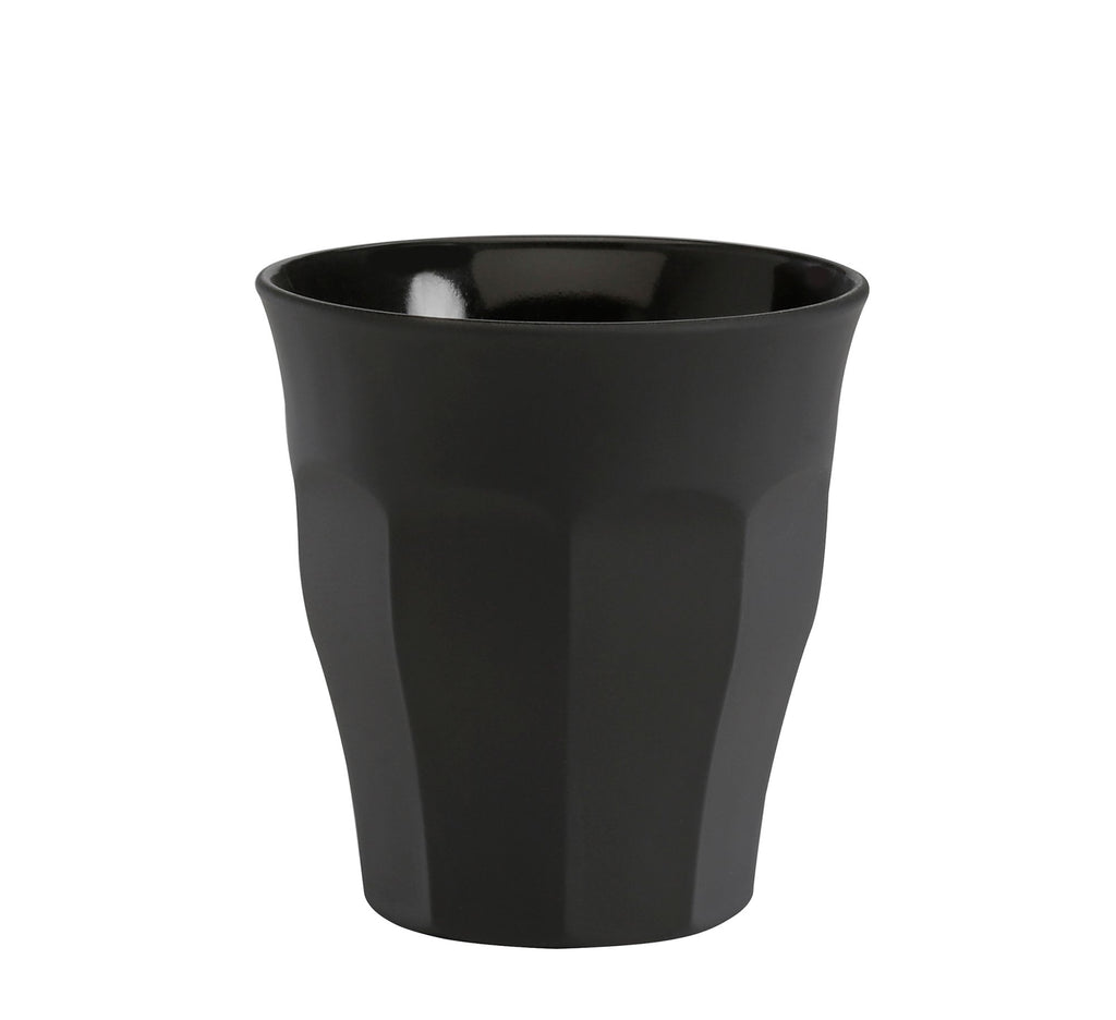 Duralex Picardie Soft Touch Black Tumbler 90ml Set of 6 image 0