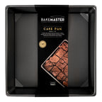 Bakemaster Loose Base Sq Deep Cake Pan 30 x 30 x 9cm - Non-stick image 2