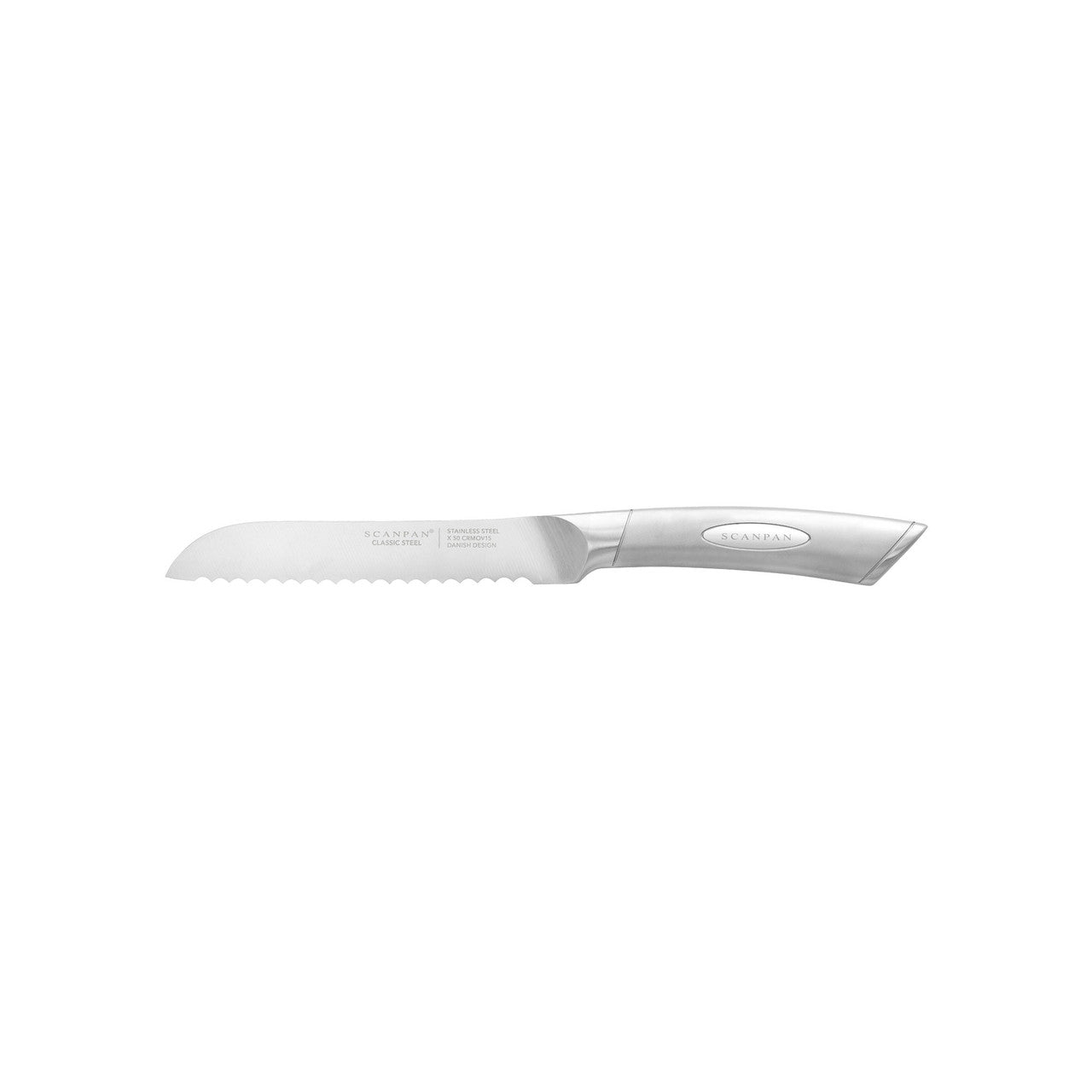 Scanpan Classic Steel Baguette & Salami Knife 14cm image 0