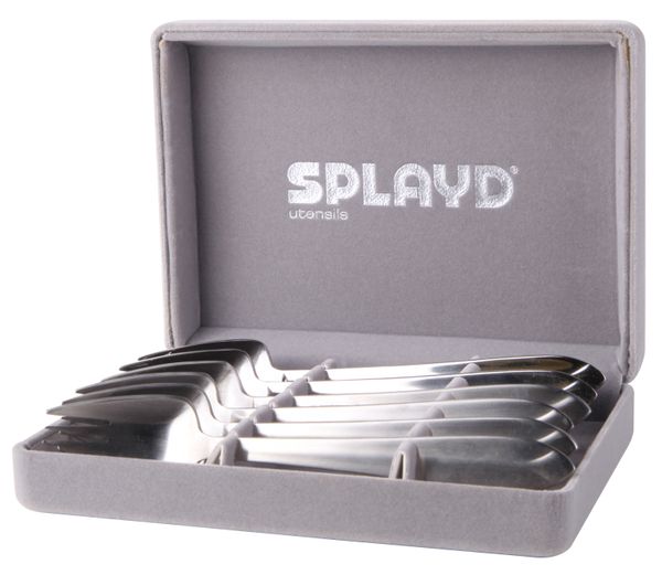 Splayd Luxury Stainless Steel Satin Mini Set/6 image 0