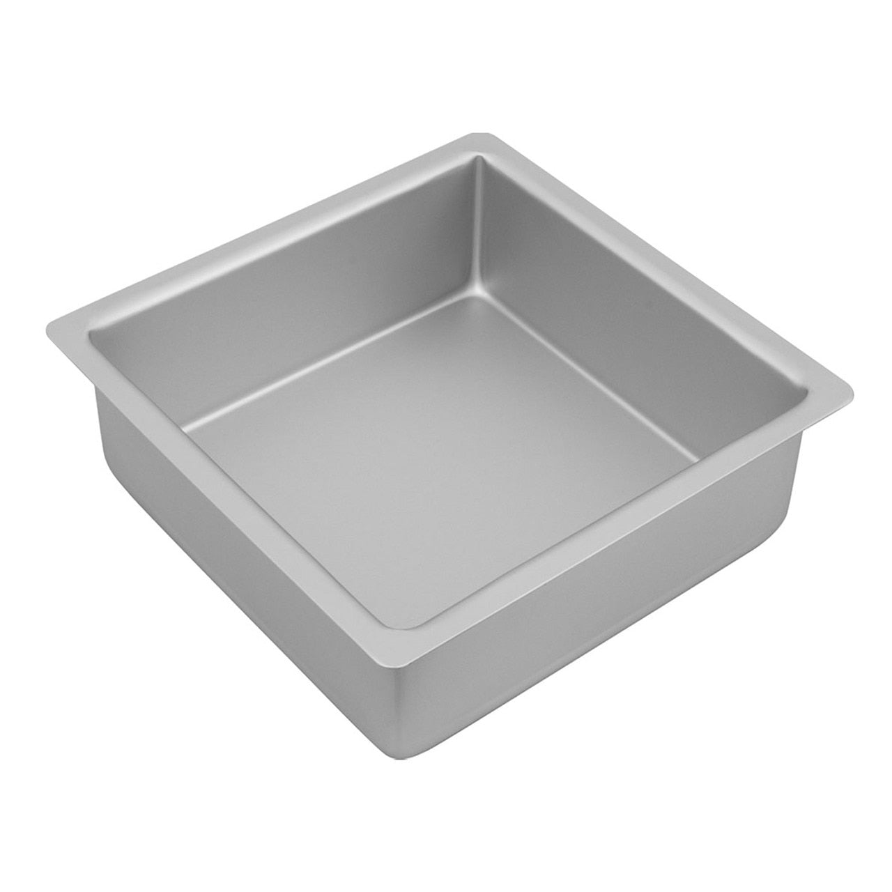 Bakemaster Silver Anodised Square Cake Pan, 20 X 7.5Cm image 0