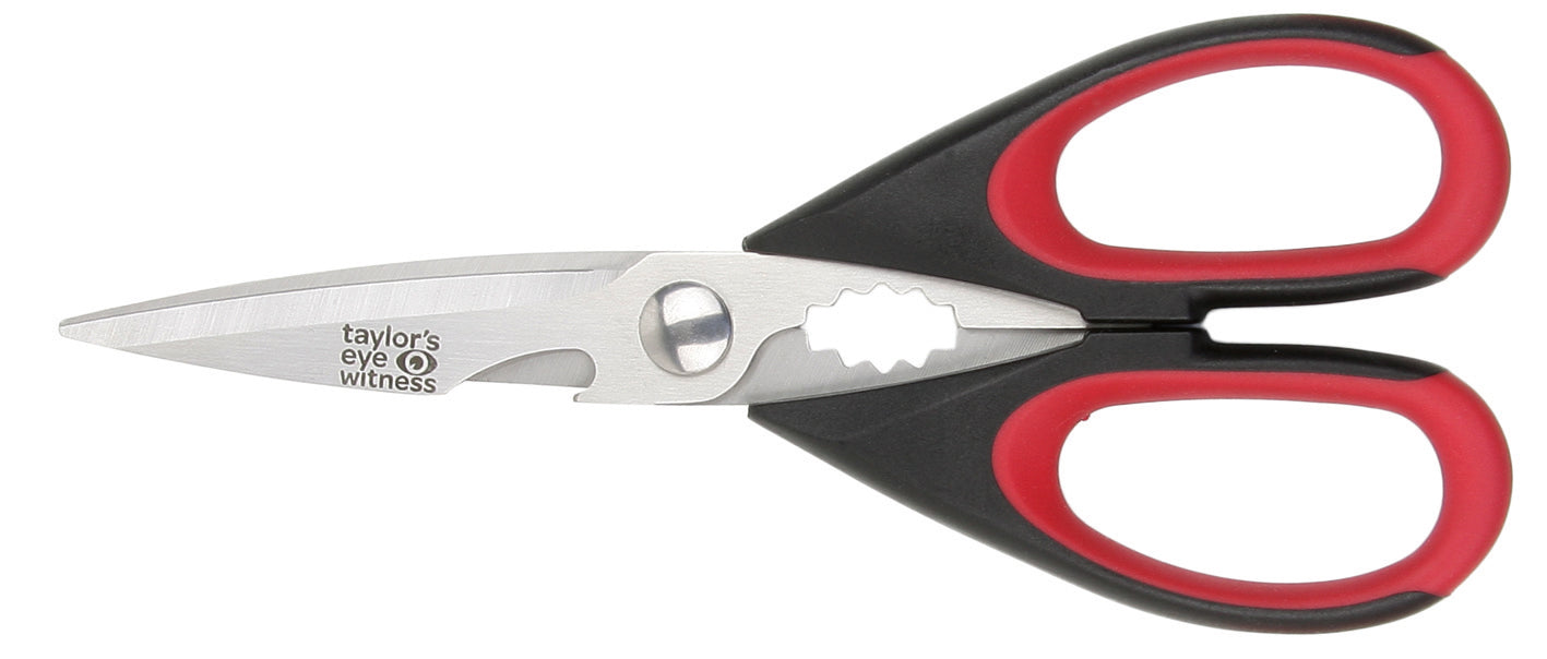 Taylors Purpose Scissors Black/Red 23Cm - Sscp020-Br image 0