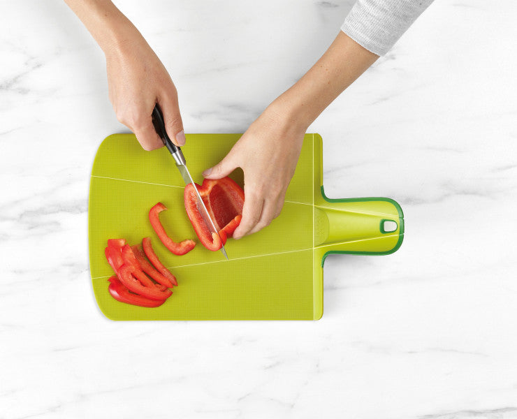 Joseph Joseph Duo Folding Chopping Board (Green) image 1
