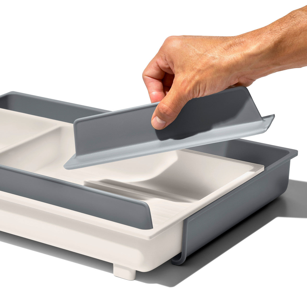OXO Good Grips Large Expandable Kitchen Tool Drawer Organiser image 2