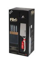 Furi Pro Limited Edition Black Knife Block Set 5 Piece image 1