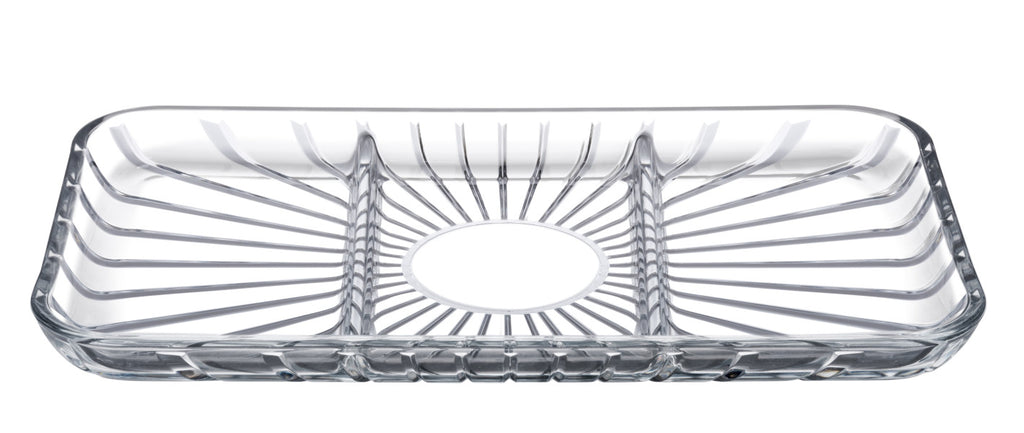 Pasabahce Elegant Divided Rectangle Plate 28x16.5cm image 0