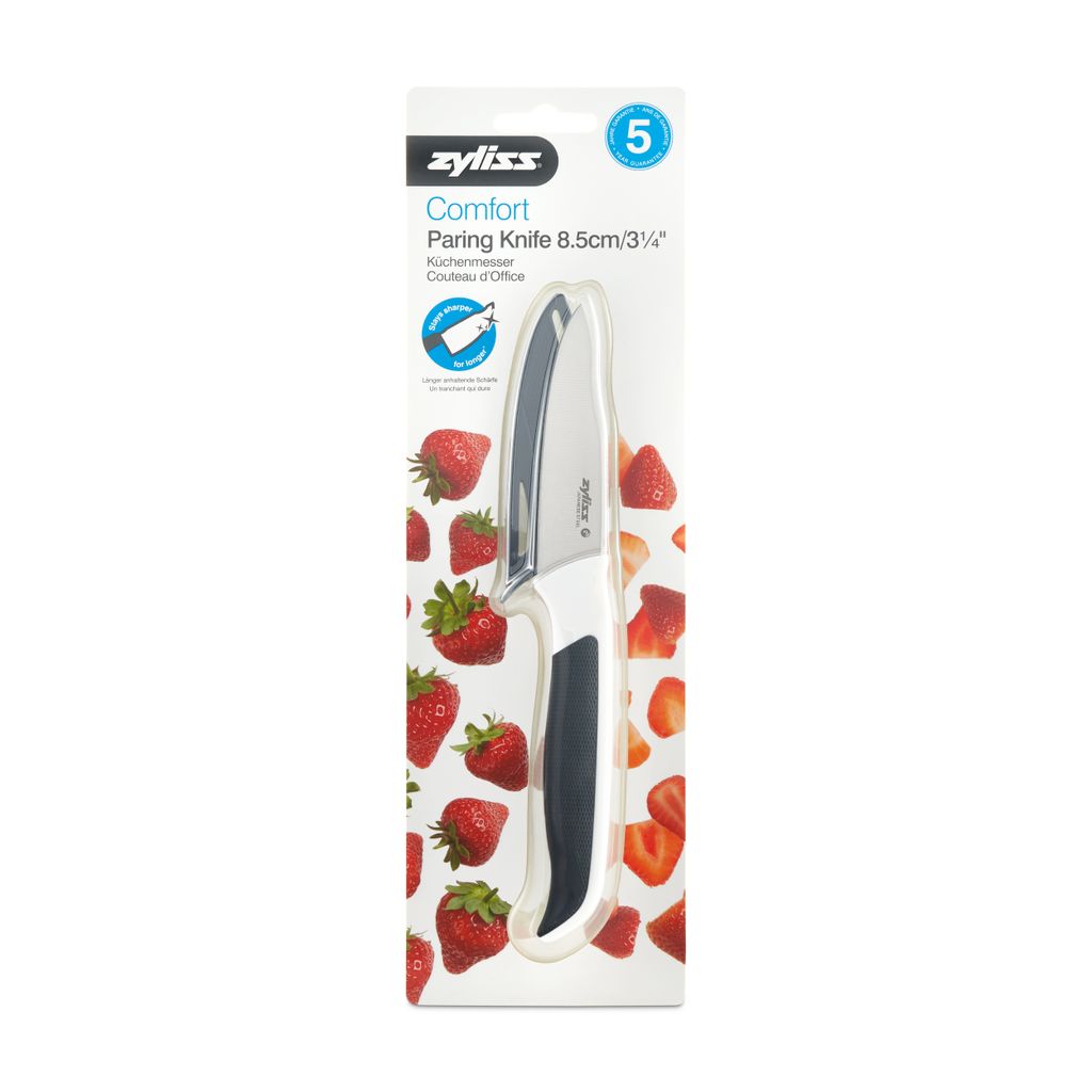 Zyliss Comfort Paring Knife w/blade cover 8.5cm image 1