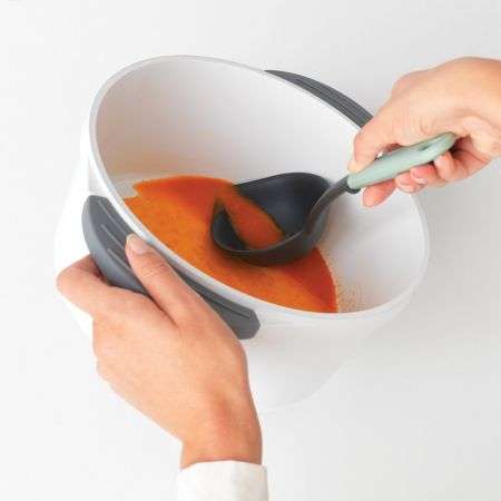 Brabantia Soup Ladle Plus Scraper Tool Tasty+ - Jade Green image 2