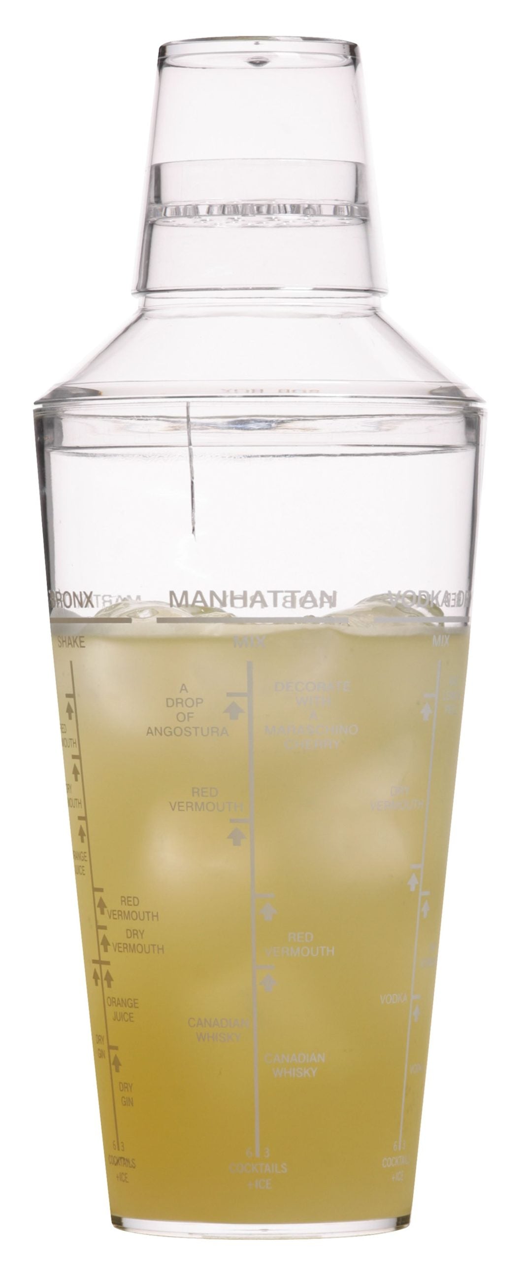 BarCraft Acrylic 700ml Cocktail Shaker image 0