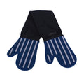 Avanti Silicone Double Oven Mitts - Butcher Stripes Silicone/Cotton/Polyester image 0