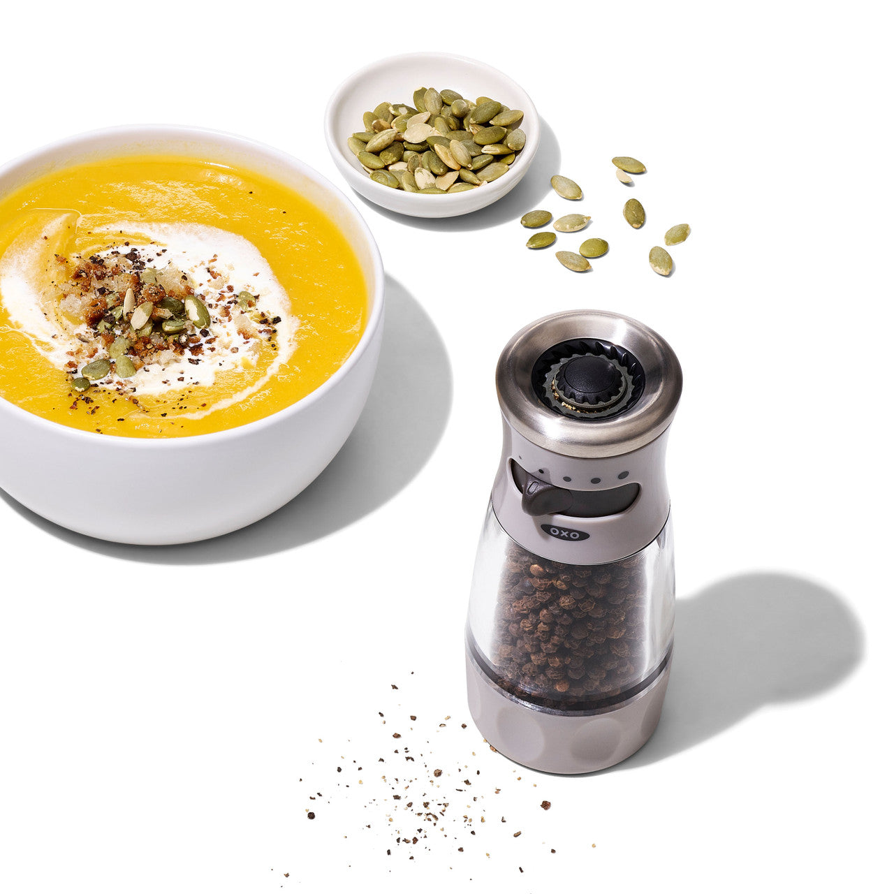 Oxo Contoured Mess-Free Grinder - Pepper image 1