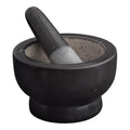 Avanti Marble Footed Mortar And Pestle - Black image 0