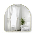 Umbra Arched 34x36" Mirror - Brass image 0