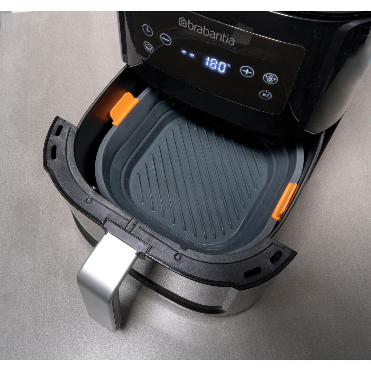 Bakemaster Silicone Collapsible Square Air Fryer Insert 21 x 21 x 6.5cm image 2
