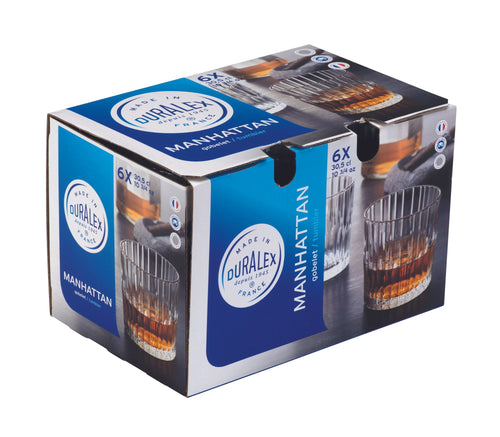 Duralex Manhattan Highball Tumbler 305ml Set of 6 image 1