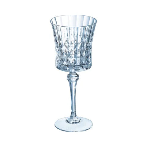 Cristal d'Arques Lady Diamond Stem Glass 270ml Set of 6 image 0