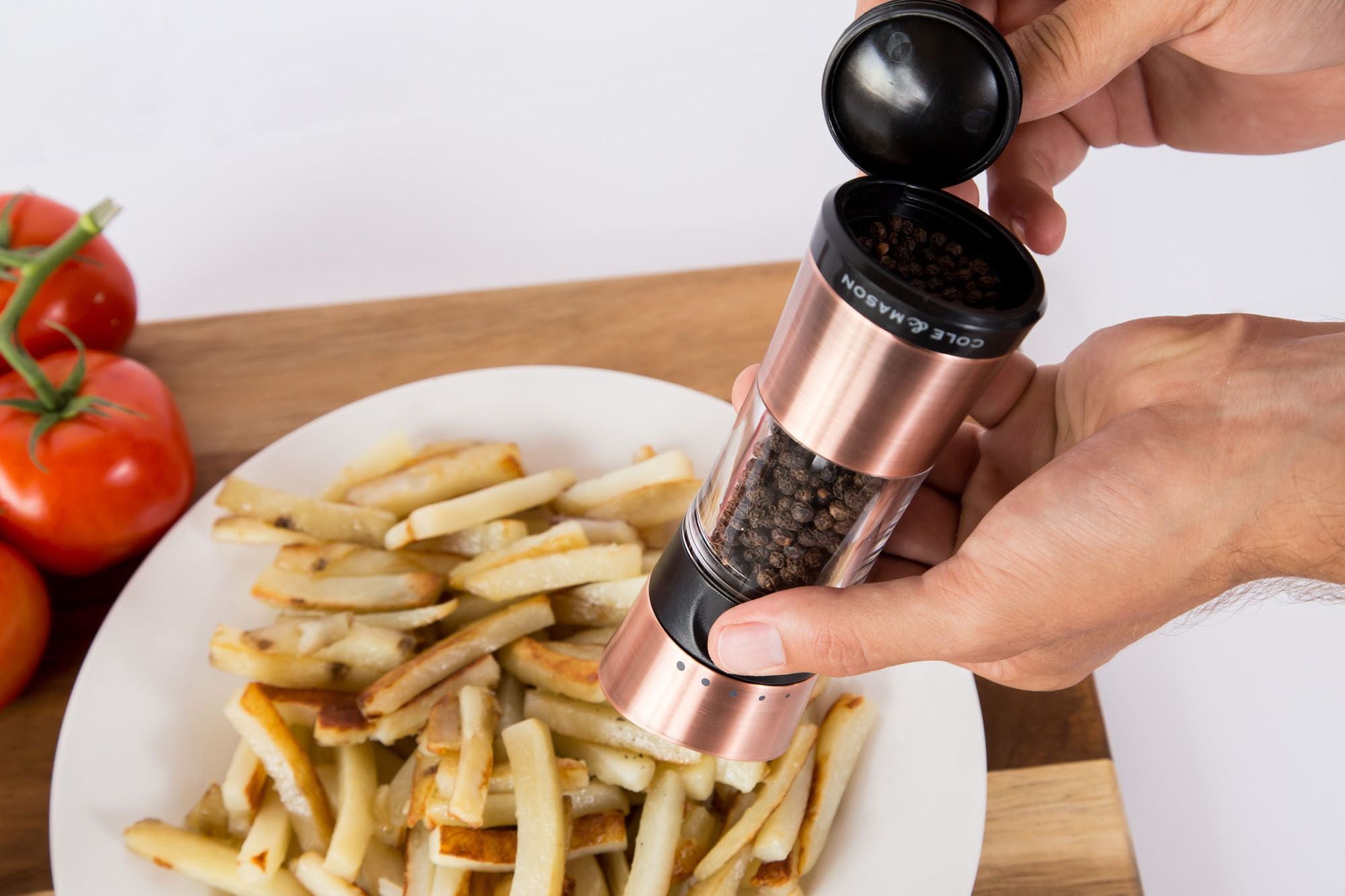 Cole & Mason Inverta Horsham Copper Pepper Mill image 2