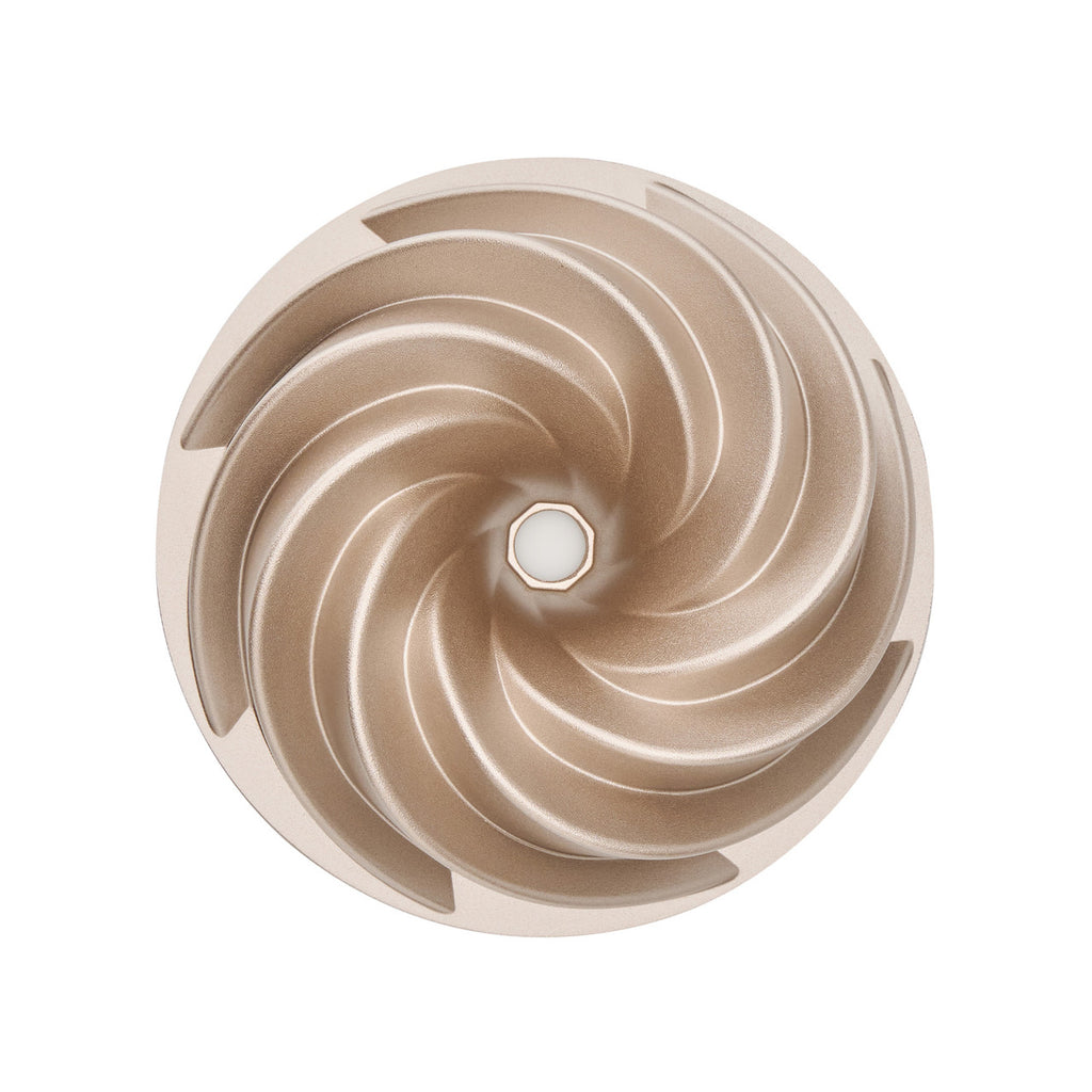 Bakemaster Marissa Fluted Ring Cake Pan 24 x 24 x 9cm - Champagne image 3